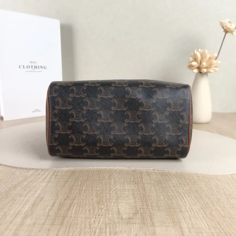 CELINE Crossbody Bag Embroidered Monogram PVC Small 19.5 × 7 × 14 cm — cover view 3 of 5