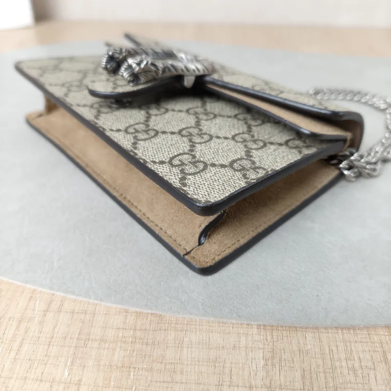GUCCI Shoulder Bag Dionysus Monogram PV Cmini16.5 × 4 × 10 cm — detail view 9 of 13