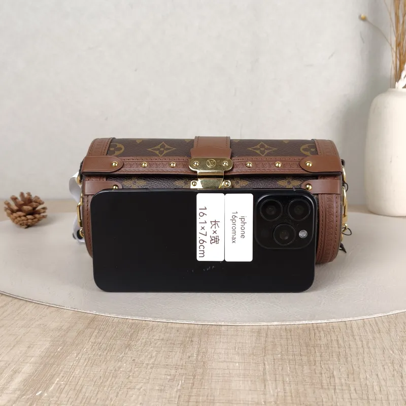 Louis Vuitton Crossbody Bag Papillon Trunk Monogram PVC Small 19 × 9 × 9 cm — cover view 2 of 5