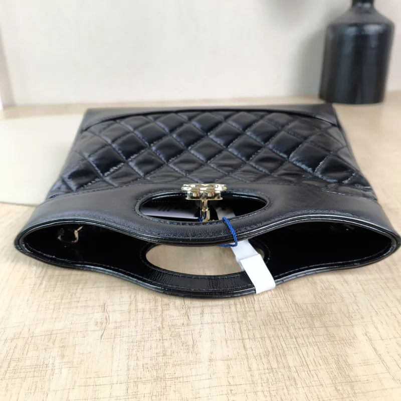 Chanel Crossbody Bag31Bag Black Waxed Leathermini23 × 5.5 × 22 cm — detail view 5 of 12