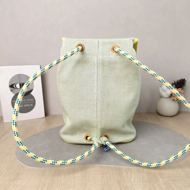 Hermès Backpack Backpack Yellow One Size 24 × 16 × 30 cm — cover view 5 of 5