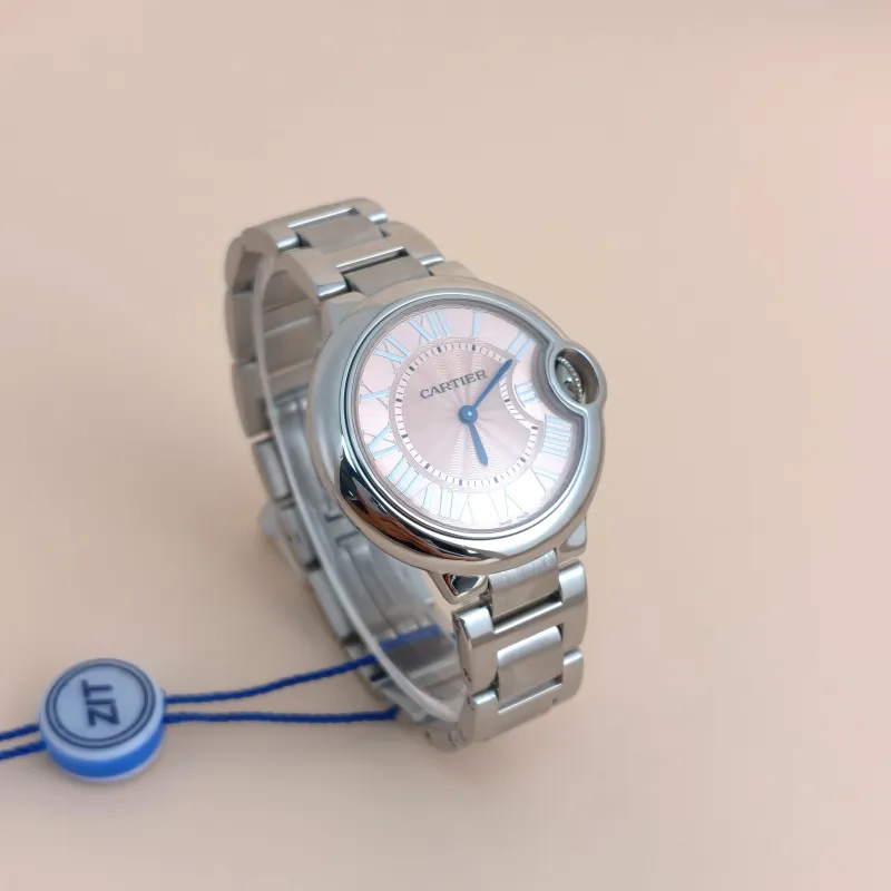 CARTIER Watch Ballon Bleu de Collection Watch Pink One Size33mm Watch โ cover view 5 of 7