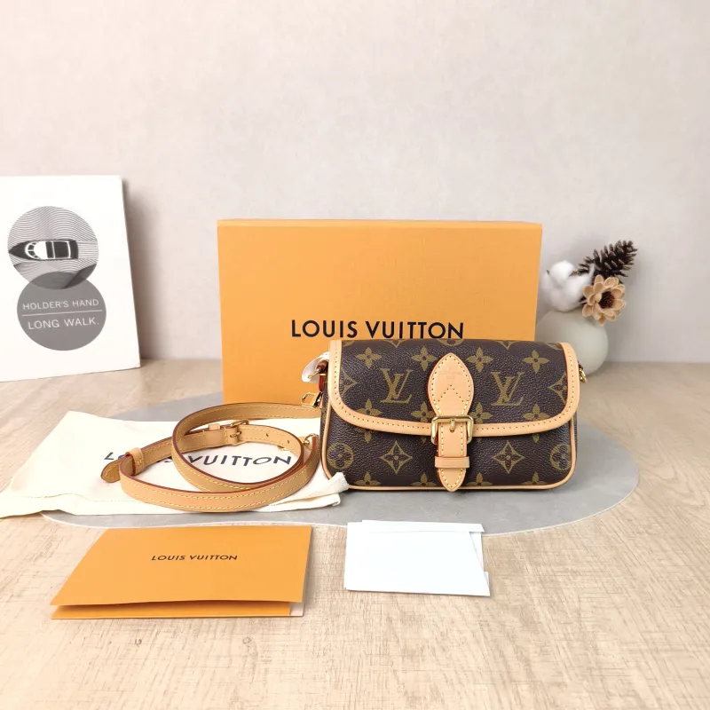 Louis Vuitton Crossbody Bag Diane Baguette Bag Monogram PVC nano 19 × 6 × 10.5 cm — cover view 6 of 6