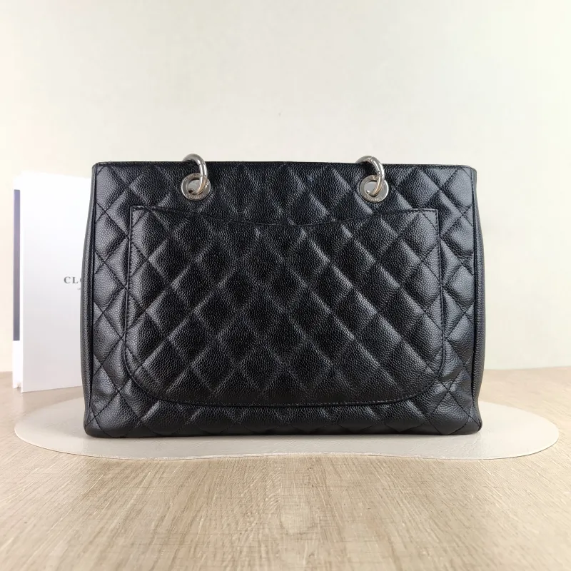 Chanel Shoulder Bag Grand Shopping Tote GST Shopping Tote Black Grained Calfskin Large 33 × 13 × 24 cm 15 — cover view 5 of 5
