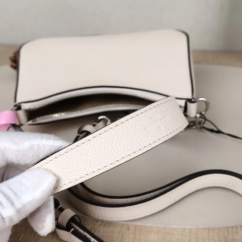 Louis Vuitton Shoulder Bag MARELLINI White Epi Embossed Calfskinmini19 × 6.5 × 13.5 cm — detail view 1 of 13