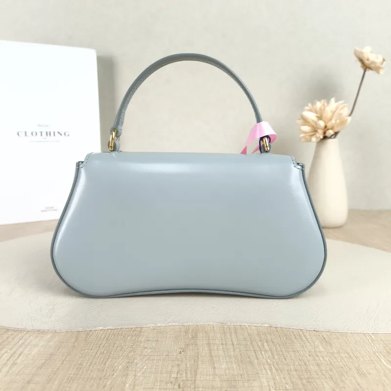 CELINE Crossbody Bag teen lola Crossbody Bag Blue Calfskin One Size 20 × 5 × 11.5 cm — cover view 2 of 5