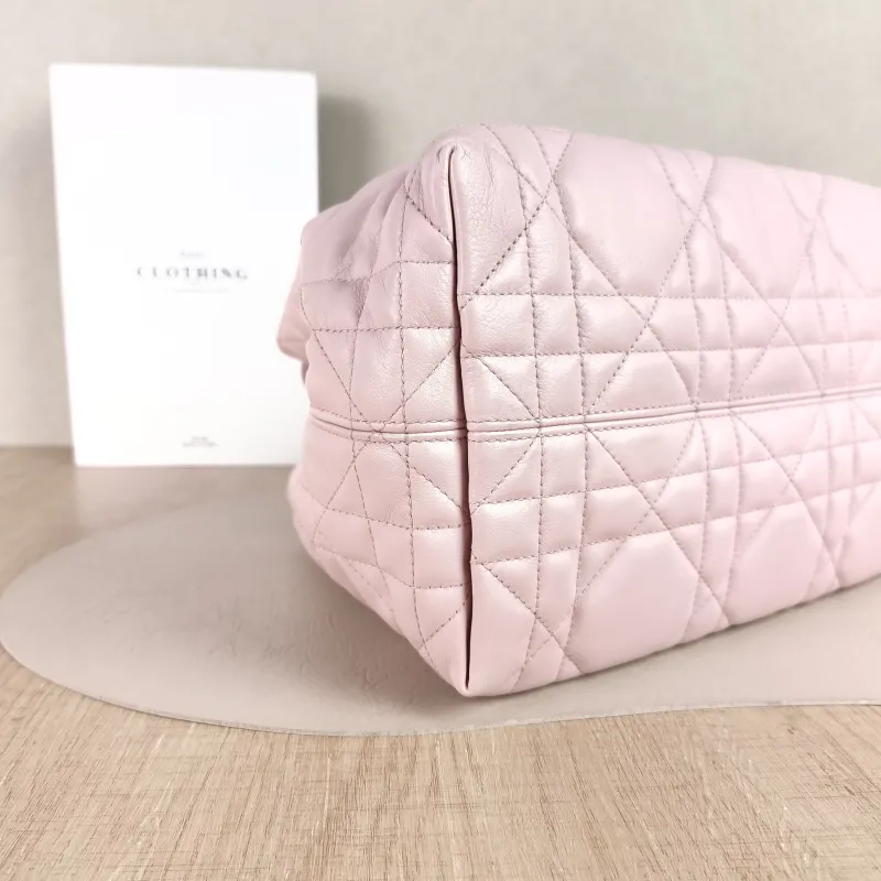 DIOR Top Handle Bag TOUJOURS Pink Calfskin Medium28.5 × 17 × 21.5 cm — detail view 3 of 10
