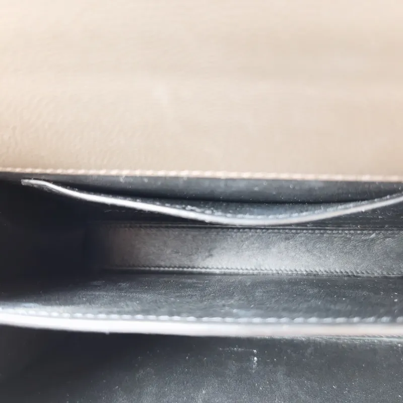 SAINT LAURENT Crossbody Bag Cassandra Shoulder Bag Brown Grained Calfskin Mini 20 × 7.5 × 16 cm — detail view 2 of 11