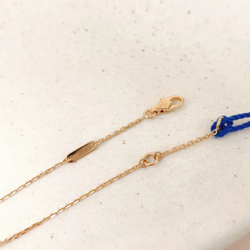 Van Cleef & Arpels Necklace Lucky Alhambra Necklace Pearl · White Mother-of-Pearl18KY ellow Gold One Size39cm — cover view 2 of 11
