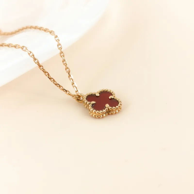 Van Cleef & Arpels Necklace Alhambra 18KR ose Gold Sweet Mini 0.95 × 0.95 × 39 cm — cover view 8 of 8