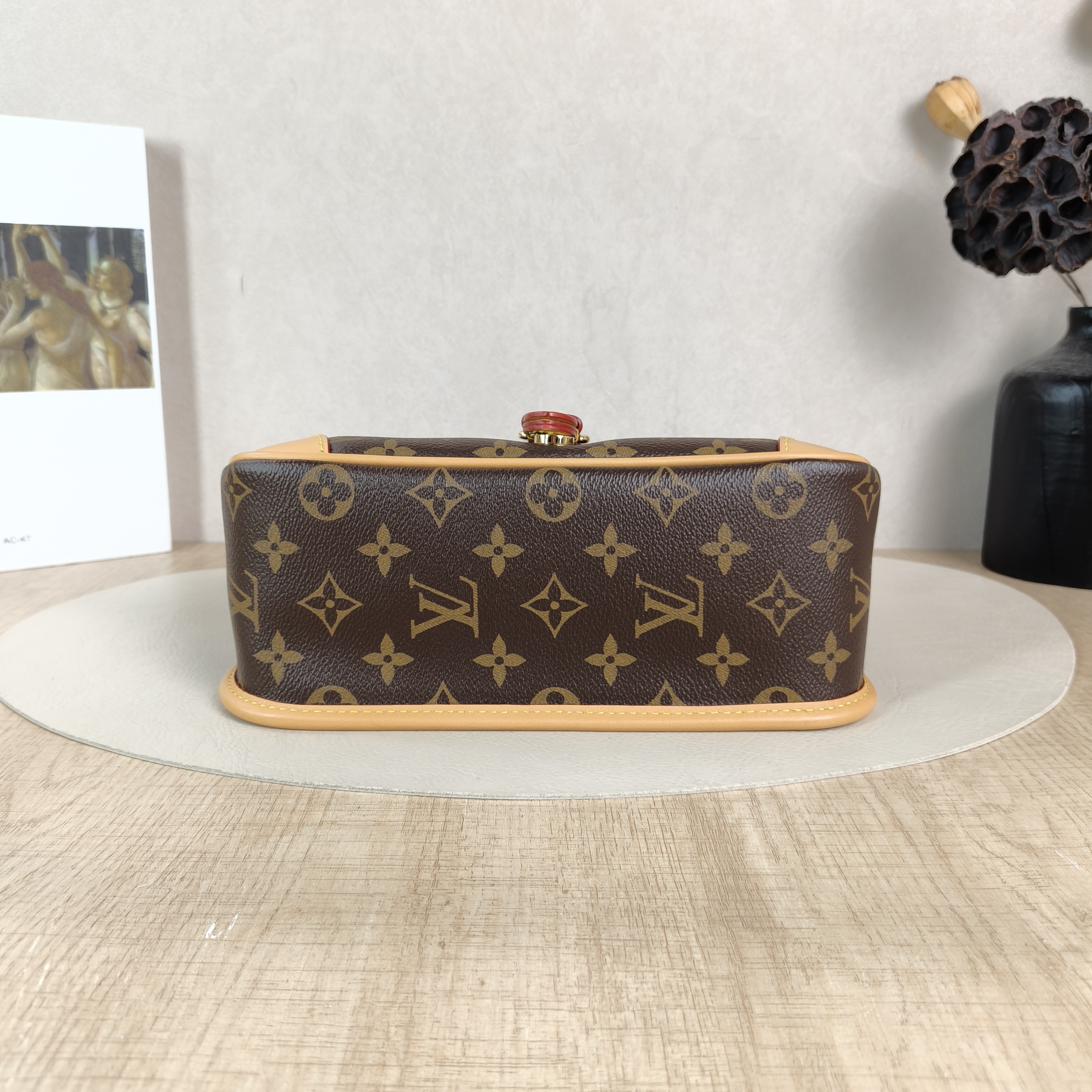 Louis Vuitton Crossbody Bag Diane Baguette Bag Shoulder Strap PVC Small24 × 9 × 15 cm — cover view 4 of 6