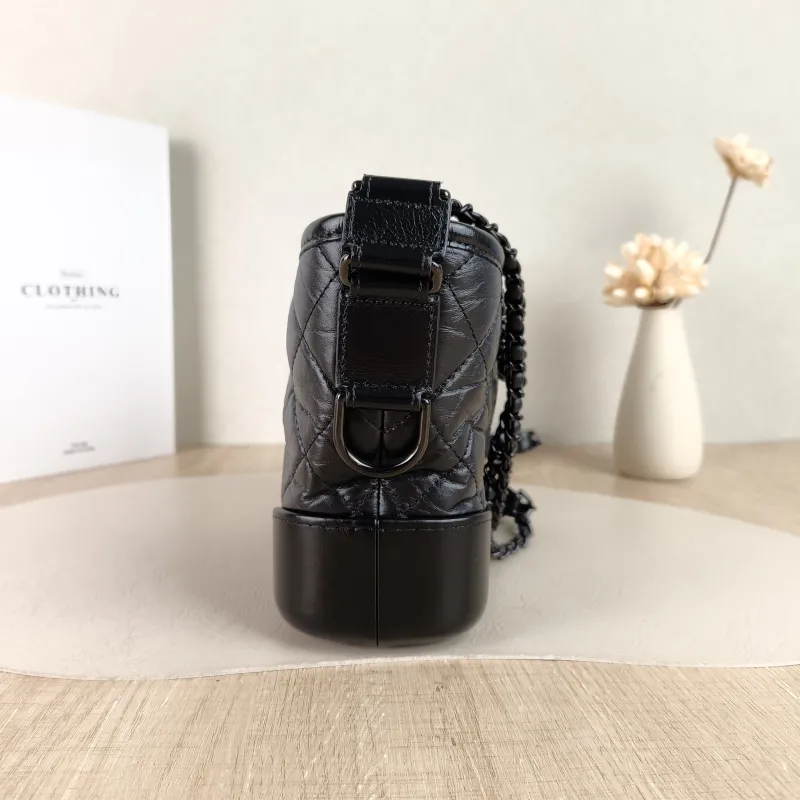 Chanel Crossbody Bag Gabrielle Gabrielle Bag Black Calfskin Small 20 × 8 × 15 cm 28 — detail view 8 of 13