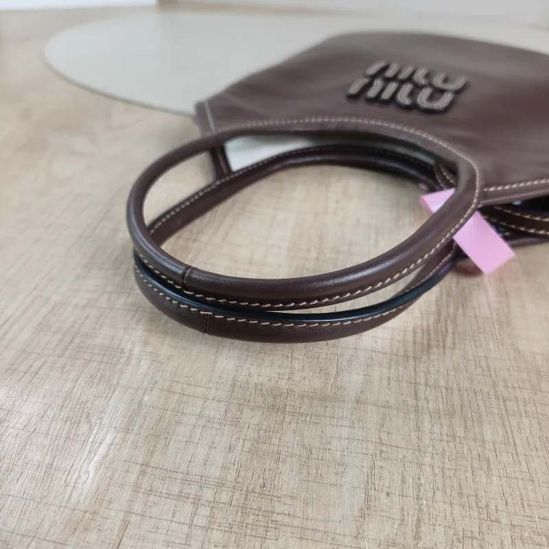 Miumiu Shoulder Bag IVY Tote Shopping Tote Calfskin Mini 20*24 — detail view 5 of 13
