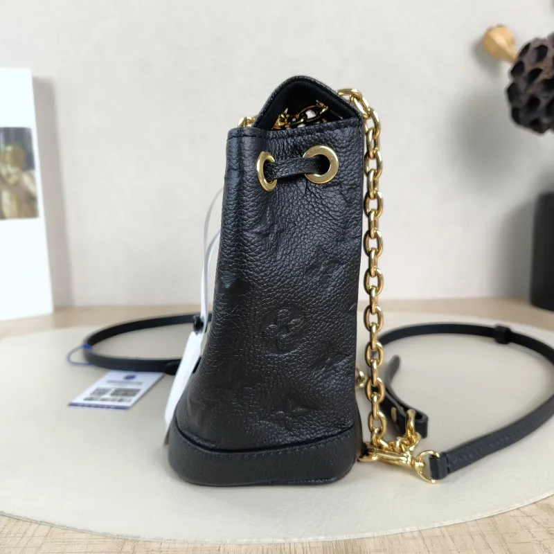 Louis Vuitton Backpack NANO NOÉ Backpack Black Calfskinnano15 × 10 × 19 cm — detail view 1 of 13