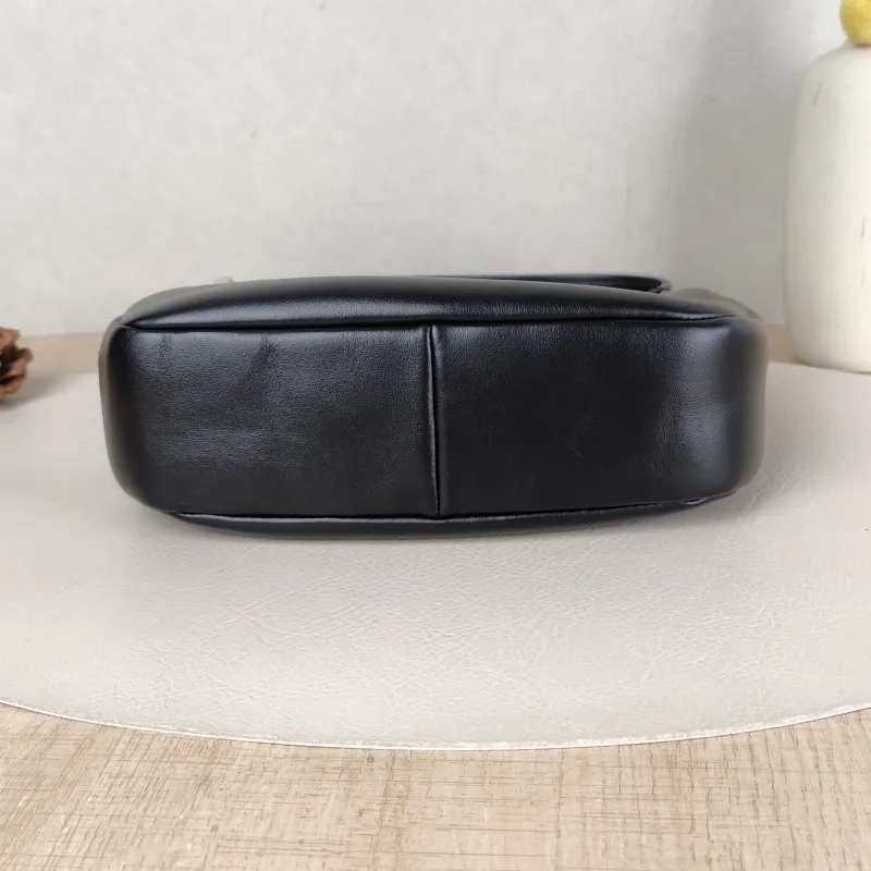Miumiu Shoulder Bag Wander Hobo Black Calfskin Small20 × 6 × 17 cm — cover view 2 of 5