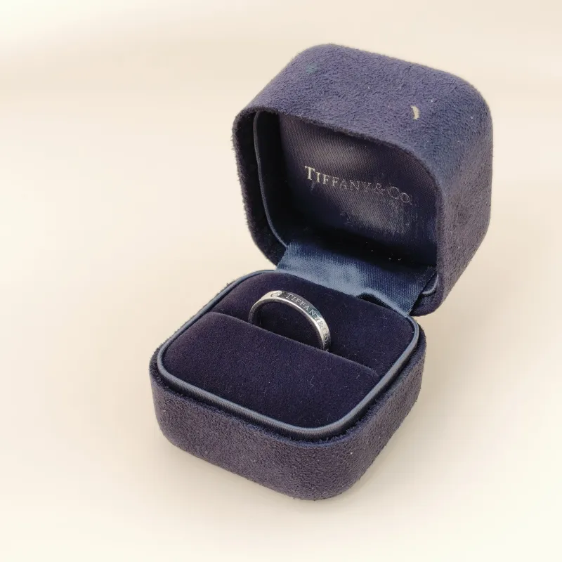 Tiffany&Co. Ring T&CO Silver PT950Diamond One Size 49 — cover view 4 of 9