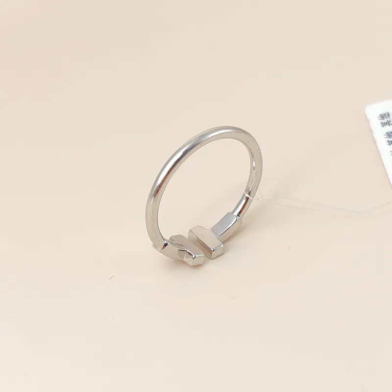 Tiffany&Co. Ring TC ollection White Gold Diamond18KW hite Gold One Size 53 — cover view 5 of 7
