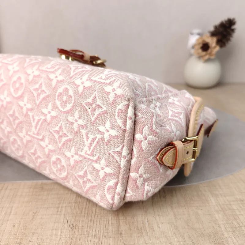 Louis Vuitton Shoulder Bag ODYSSÉE Pink Canvas Small 27 × 12 × 17 cm — detail view 11 of 11