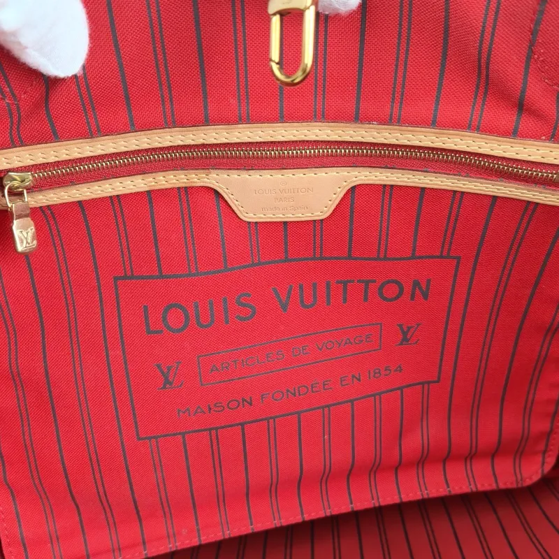 Louis Vuitton Shoulder Bag Neverfull Monogram PVC Medium31 × 14 × 28 cm — detail view 6 of 11