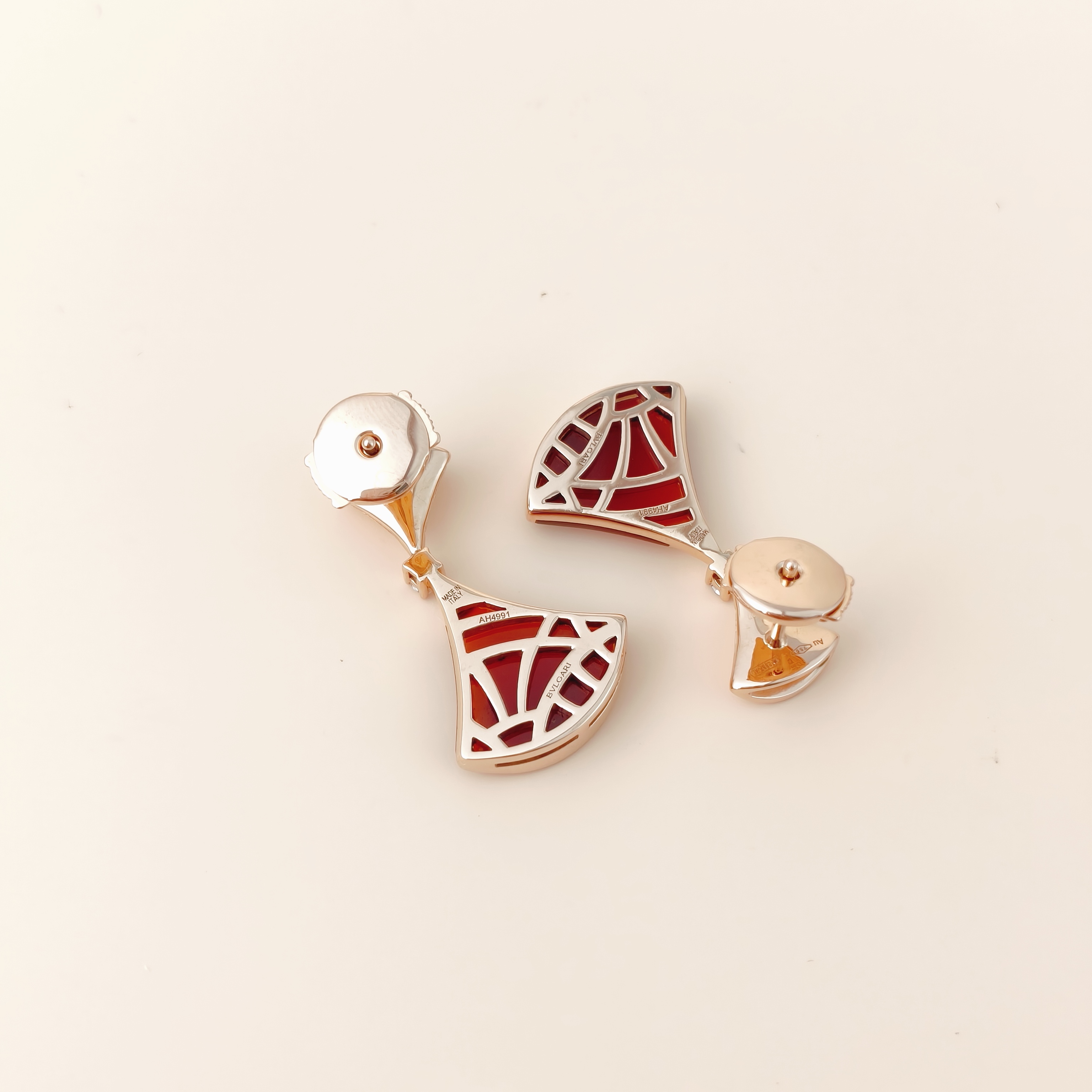 Bvlgari Earrings Divas' Dream Earrings Diamond18KR ose Gold One Size — cover view 8 of 10