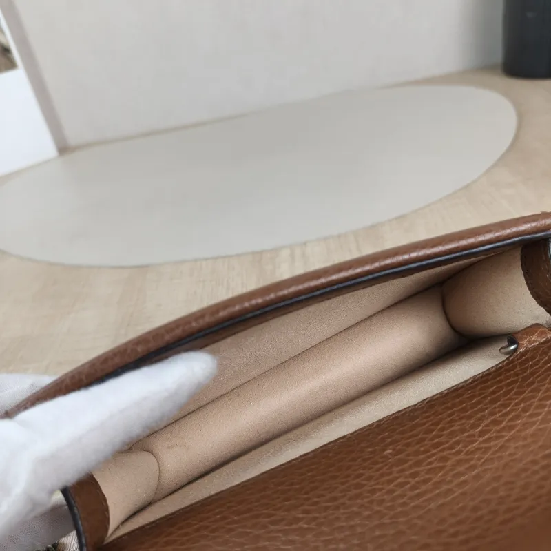 GUCCI Crossbody Bag Dionysus Blue Mini 16.5 × 4.5 × 10 cm — detail view 11 of 12