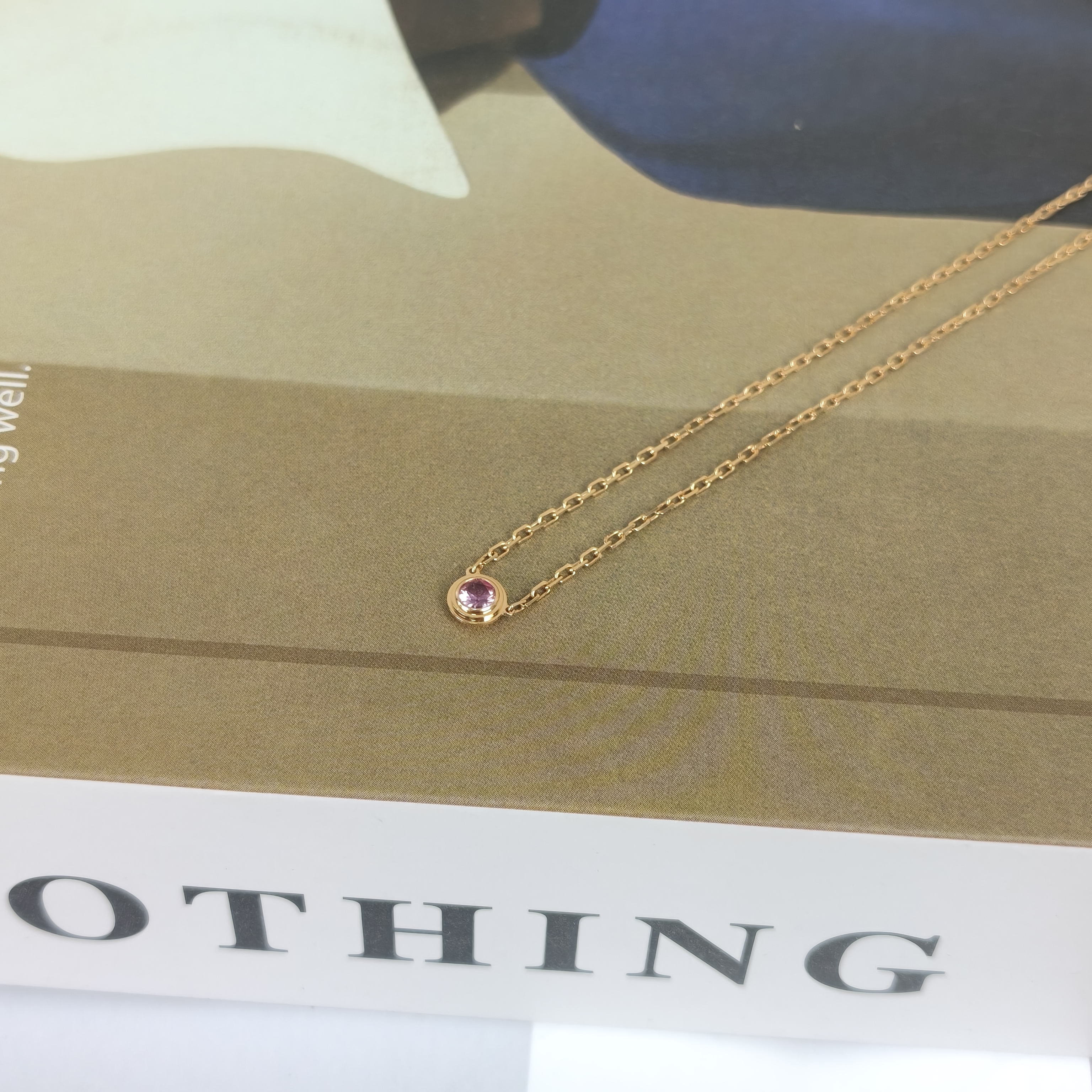 CARTIER Necklace d'Amour Rose Gold 18k One Size5 41cm One Size — cover view 8 of 8
