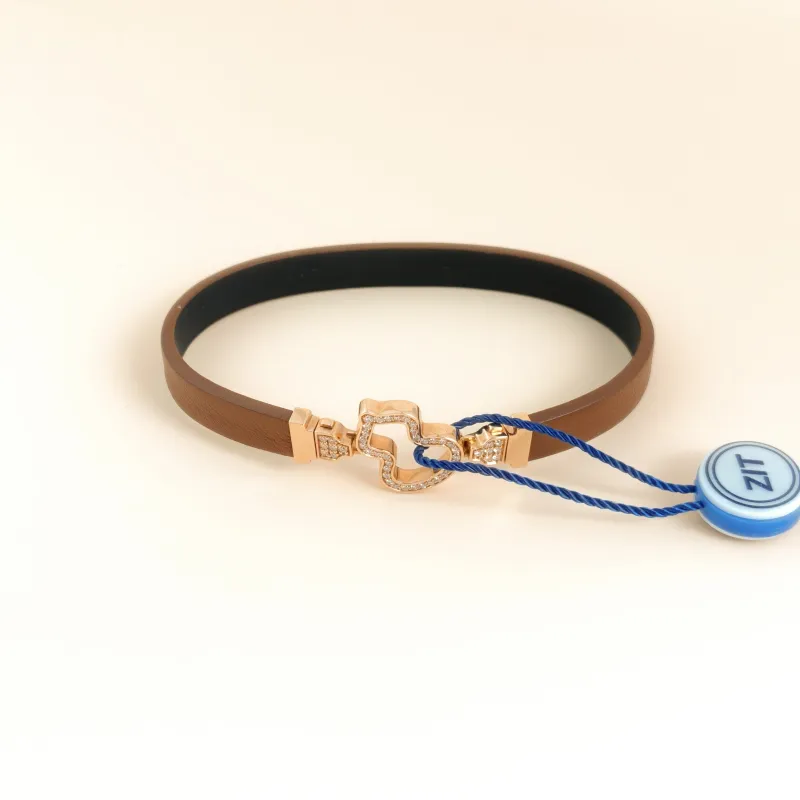 Qeelin Bracelet Wulu Collection Bracelet Rose Gold Diamond18KR ose Gold One Size18