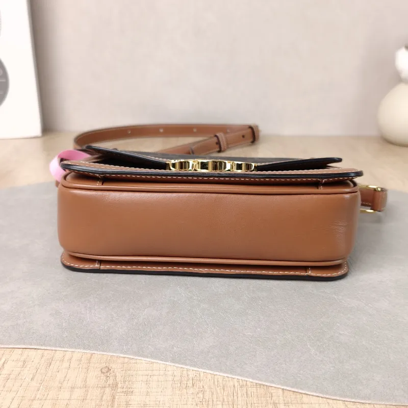 CELINE Crossbody Bag Teen Triomphe Monogram PVC Small 18.5 × 7 × 13.5 cm — cover view 5 of 5