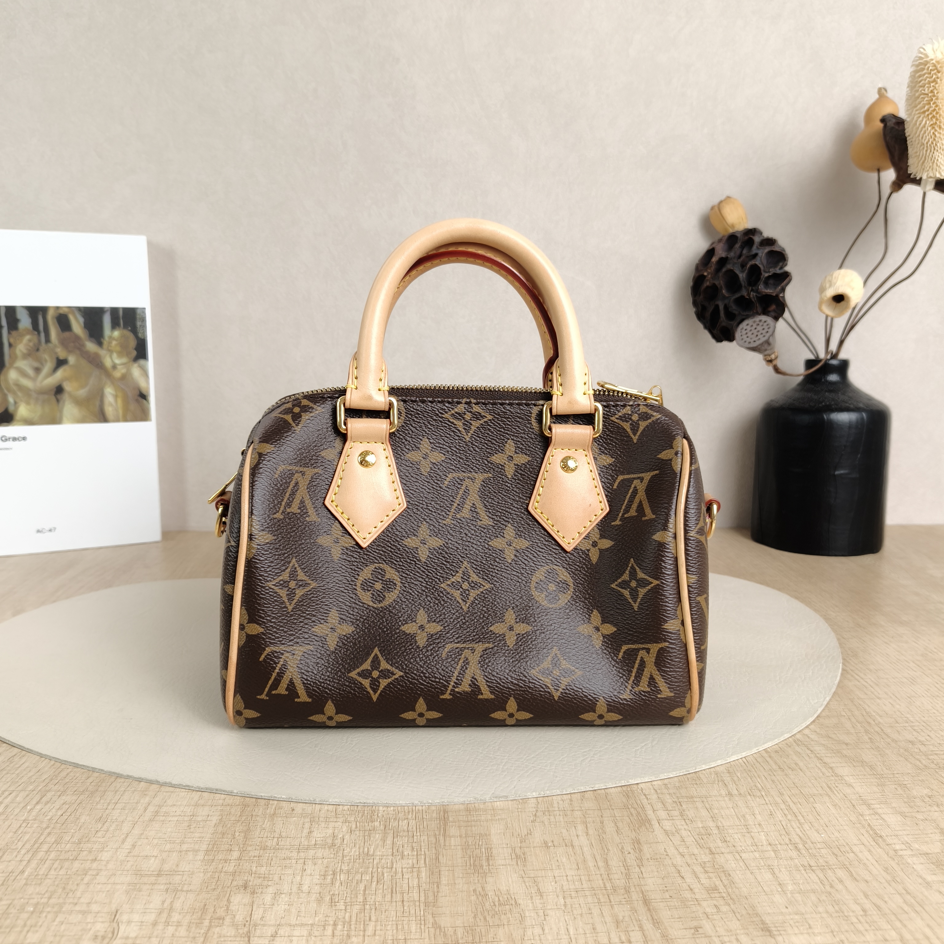 Louis Vuitton Crossbody Bag Speedy20 Shoulder Strap PVC Small20.5 × 12 × 13.5 cm — cover view 2 of 5