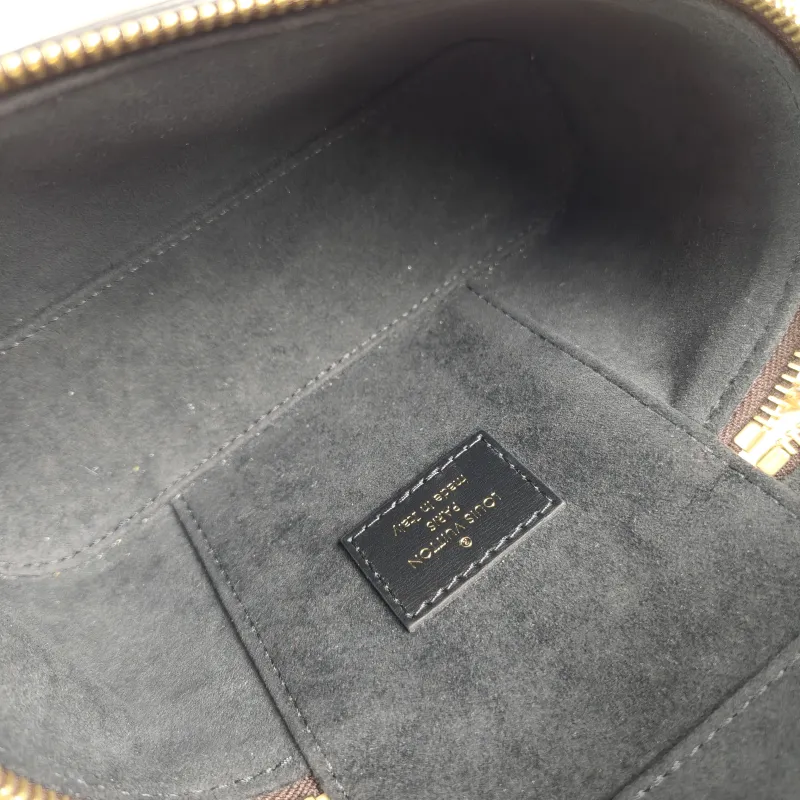 Louis Vuitton Shoulder Bag VANITY POUCH Cosmetic Bag Monogram PVC One Size19 × 6.5 × 11.5 cm — detail view 13 of 14