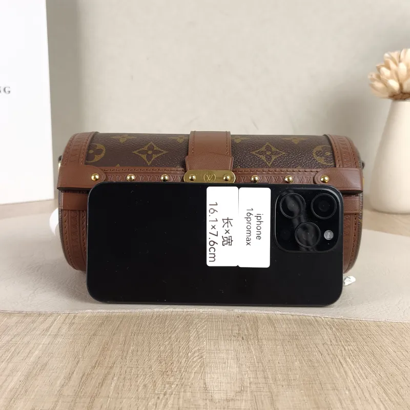 Louis Vuitton Crossbody Bag Papillon Trunk Monogram PVC Small19 × 9 × 9 cm — cover view 5 of 5