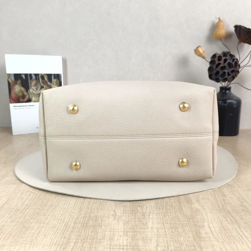 Louis Vuitton Shoulder Bag Low Key Hobo Shoulder Bag White Calfskin Medium 31 × 18 × 35 cm — cover view 2 of 6