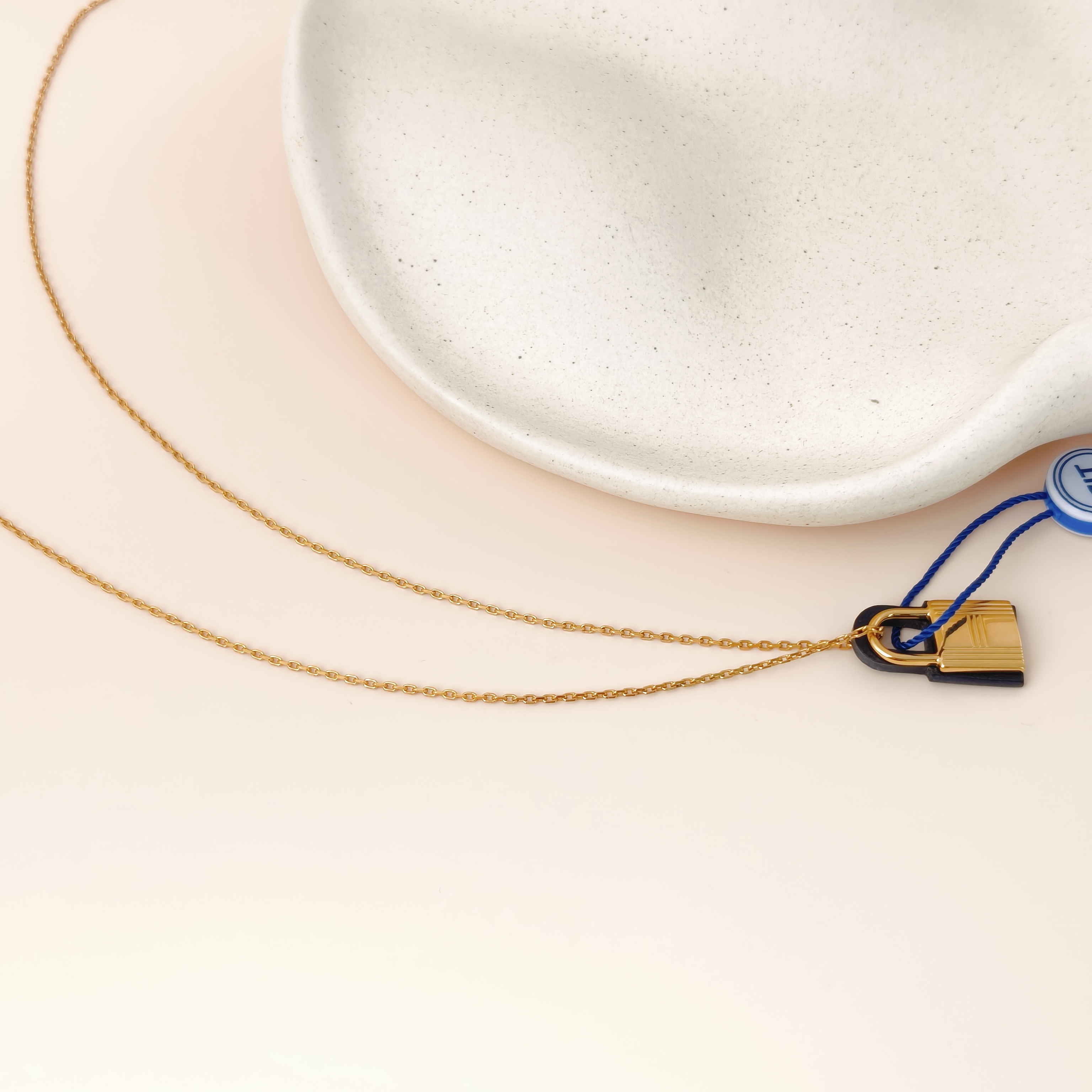 Hermès Necklace O'Kelly Necklace Gold One Size49cm — cover view 5 of 11