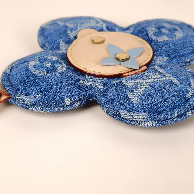 Louis Vuitton Key Ring Vivienne Key Ring Blue One Size — cover view 6 of 7