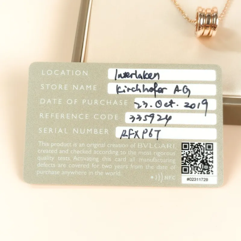 Bvlgari Necklace B.ZERO1Collection Necklace Rose Gold 18KR ose Gold One Size 45cm — detail view 1 of 1