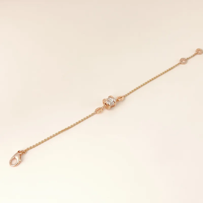 Bvlgari Bracelet B.ZERO1Collection Pavé Diamond Rose Gold Diamond18KR ose Gold One Size 17cm — cover view 8 of 8