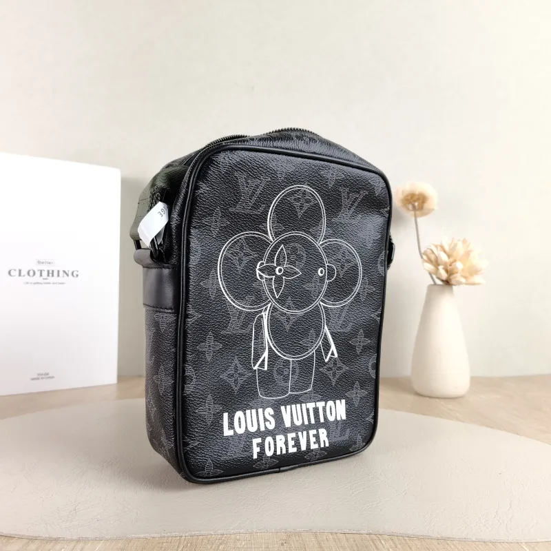 Louis Vuitton Crossbody Bag Danube Messenger Bag Monogram · Vivienne PVC Small 16 × 7 × 22 cm — cover view 3 of 5
