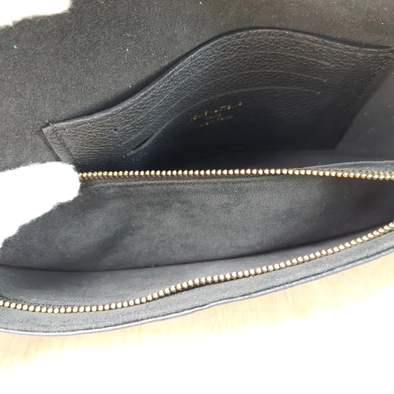 Louis Vuitton Crossbody Bag IVY Black Empreinte Embossed Calfskin Small 23.5 × 4.3 × 12 cm — detail view 8 of 13