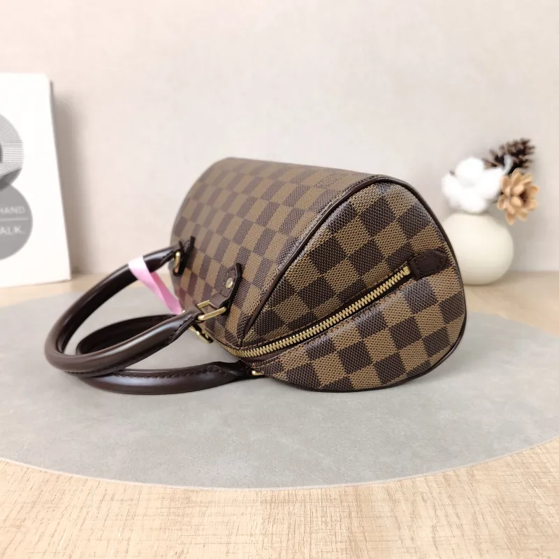 Louis Vuitton Top Handle Bag Ribera Damier Ebene PVC One Size 24 × 13 × 13 cm — detail view 1 of 11