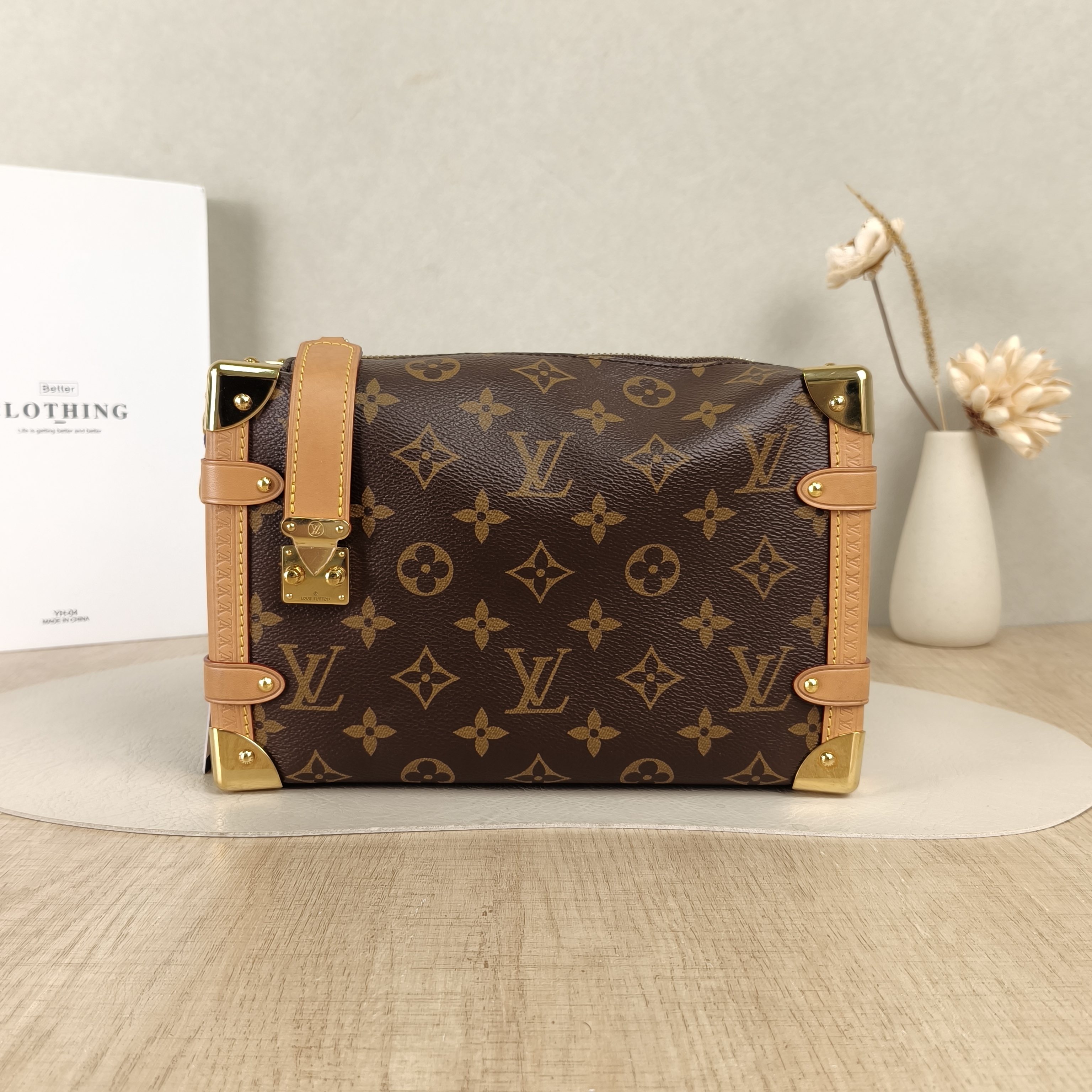 Louis Vuitton Bag Side Trunk PVC 23.5*8.5*16