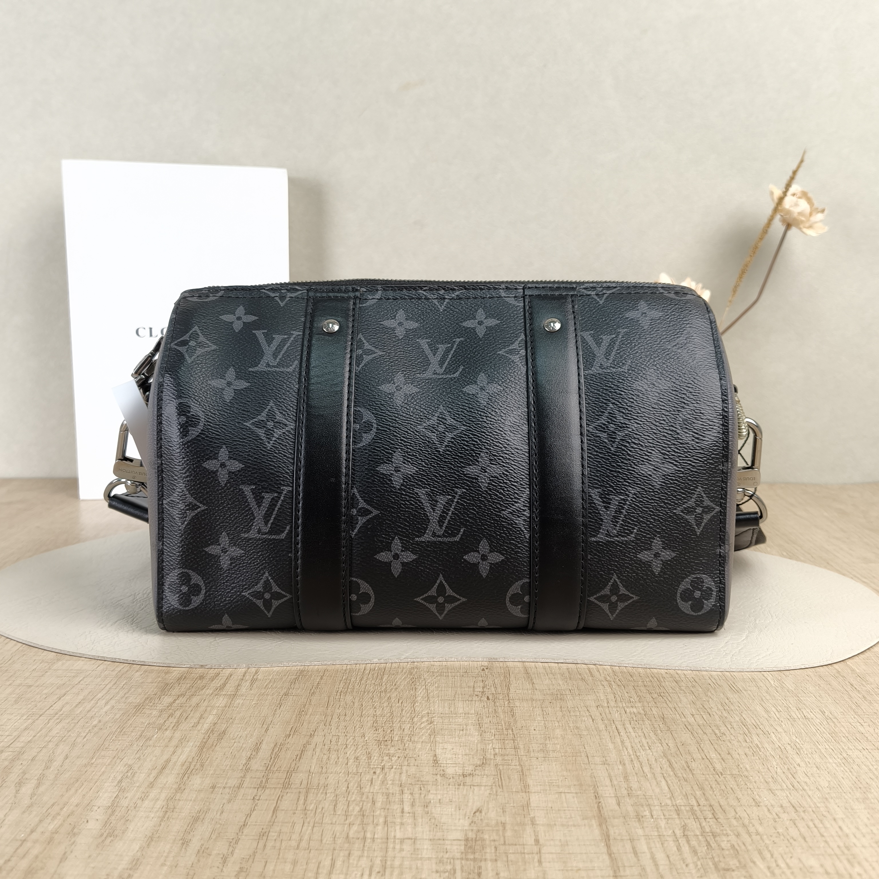Louis Vuitton Crossbody Bag City Keepall Monogram PVC Medium27 × 13 × 17 cm — cover view 3 of 5