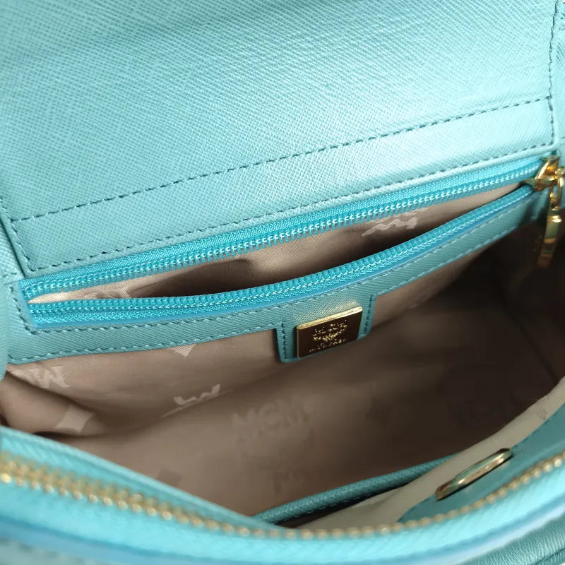 MCM Shoulder Bag Tote Bag Calfskin 25.5 × 11 × 17 cm — detail view 7 of 12