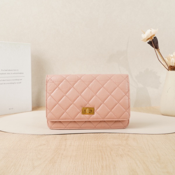 Chanel 2.55woc Pink Calfskin27 · 19.2 × 3.5 × 12.3 cm