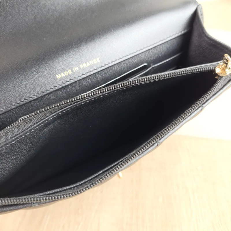 Chanel Backpack 25k Backpack Black Lambskin One Size 18.2 × 5 × 14 cm — detail view 3 of 12