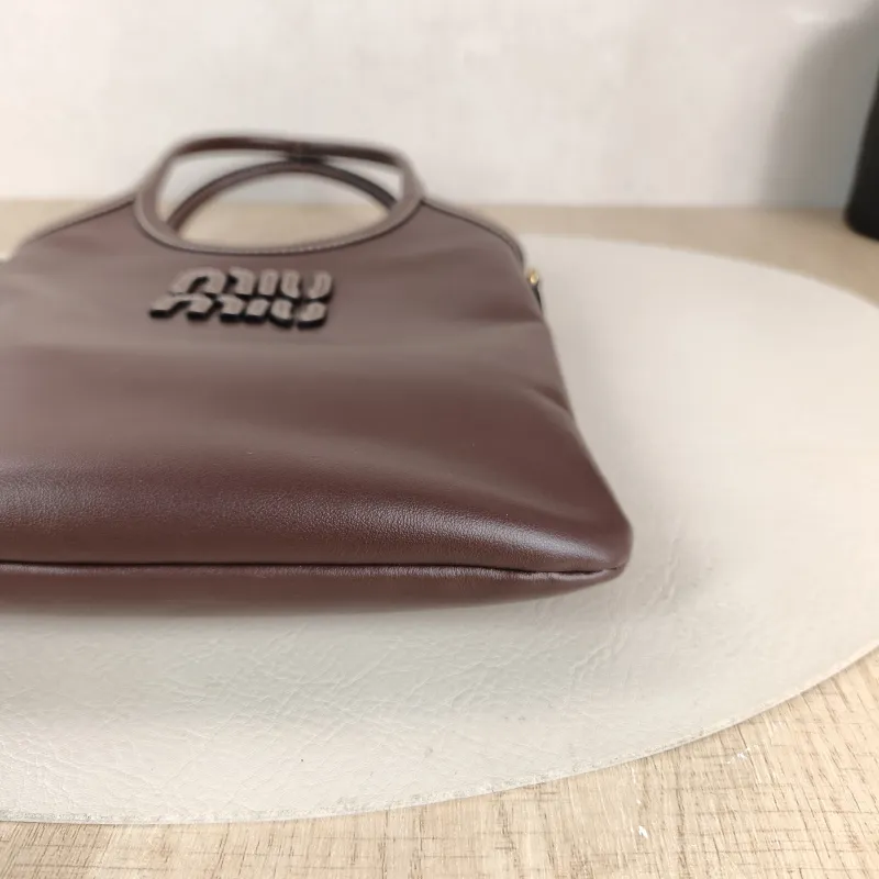 Miumiu Shoulder Bag IVY Tote Shopping Tote Calfskin Mini 20*24 — detail view 3 of 11