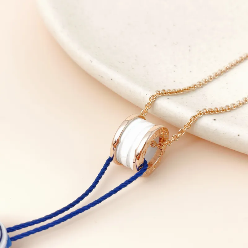 Bvlgari Necklace B.ZERO1Collection White White18KR ose Gold One Size1.5*38-45 — cover view 2 of 13