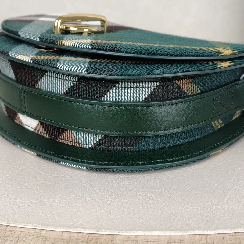 BURBERRY Crossbody Bag Crossbody Bag Green Canvas One Size19 × 6 × 16 cm — detail view 3 of 12