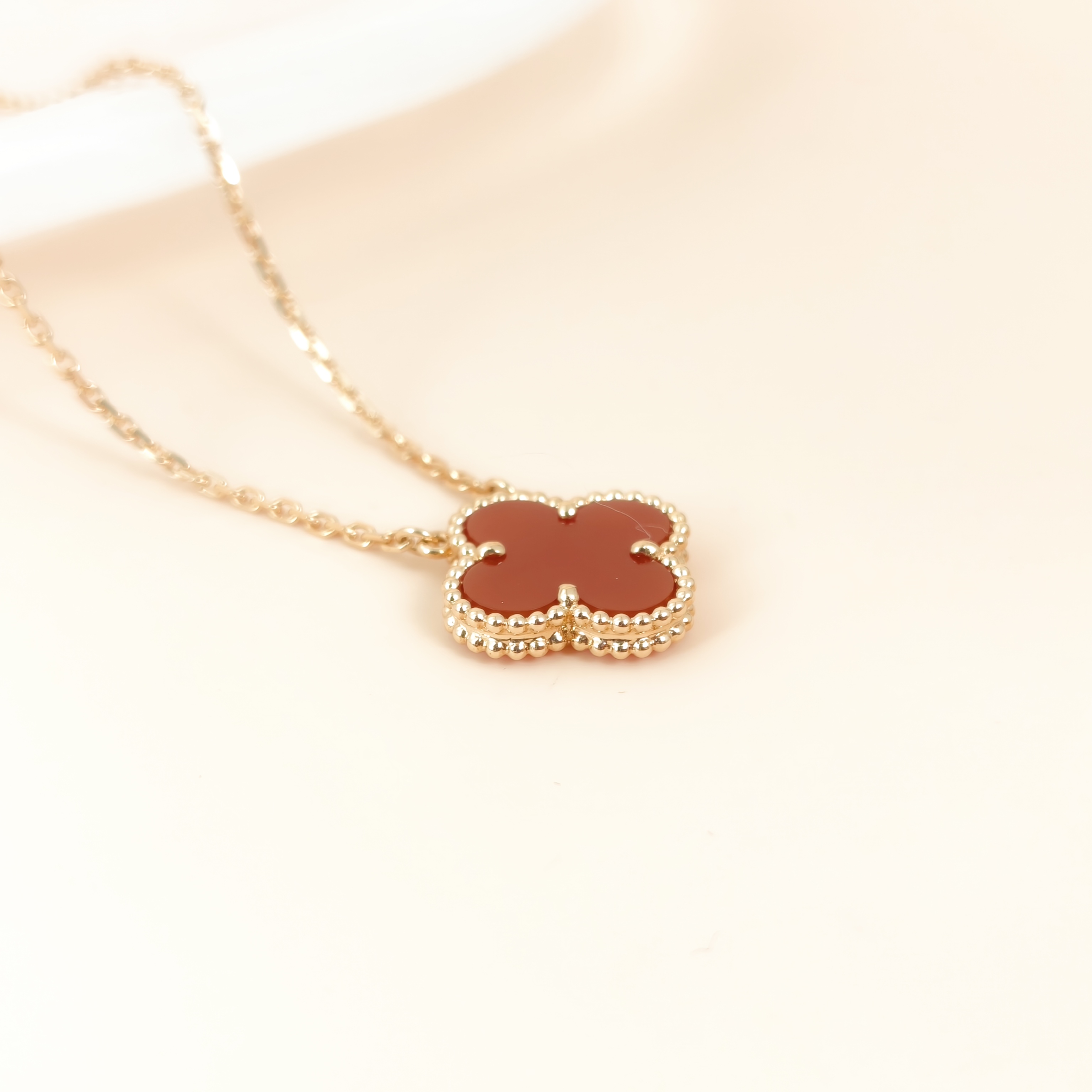 Van Cleef & Arpels Necklace Alhambra Alhambra Collection Necklace 18KY ellow Gold Vintage Small42cm โ cover view 2 of 8