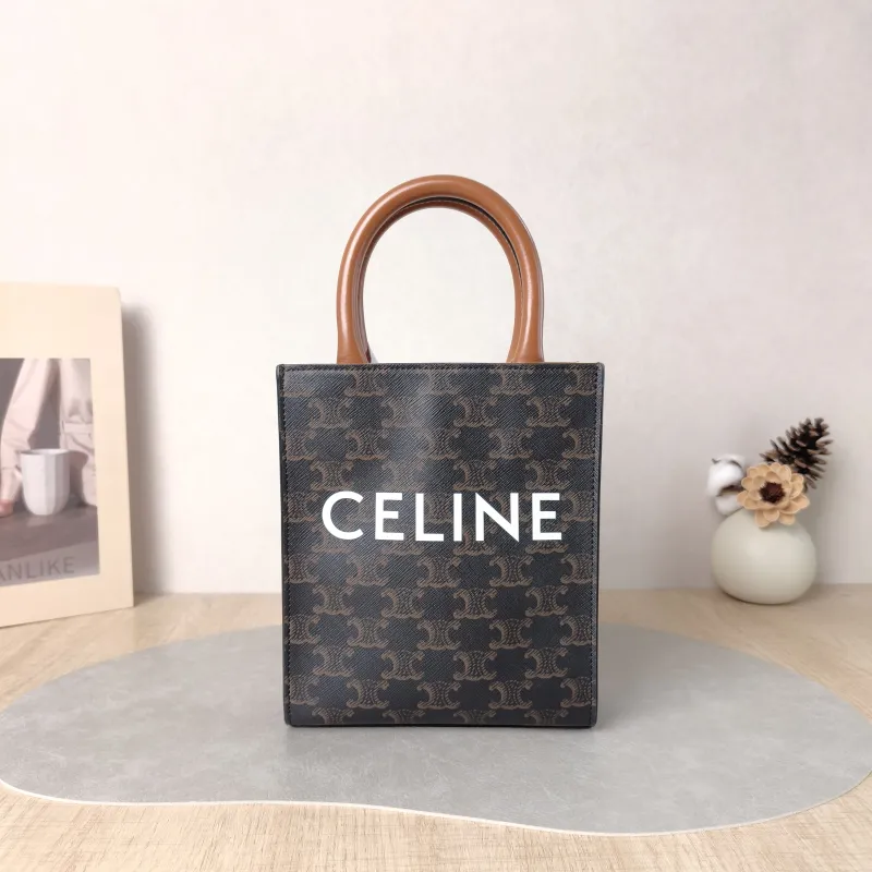 CELINE Crossbody Bag CABAS Mini Monogram PVC Mini 17 × 4 × 20.5 cm