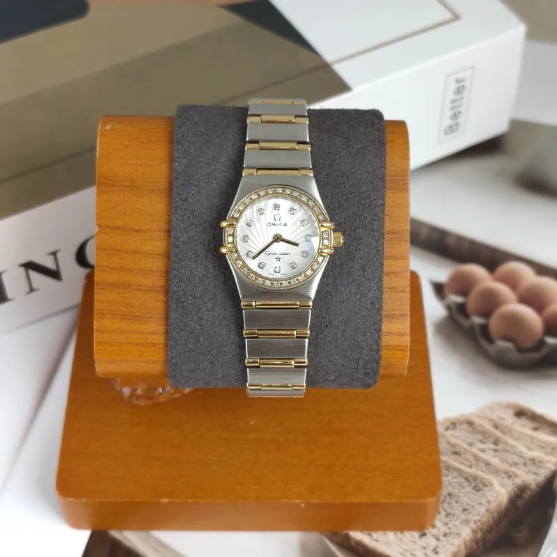 OMEGA Watch Collection Watch Gold · Silver 18KY ellow Gold Diamond One Size ‑Yellow18 K 22mm One Size